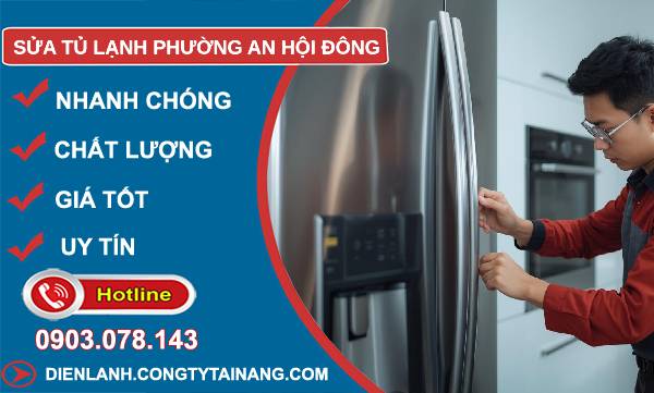 sửa tủ lạnh phường an hội đông