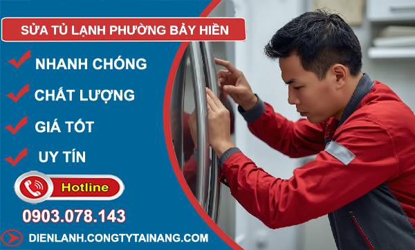 sửa tủ lạnh phường bảy hiền