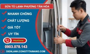 sửa tủ lạnh phường tân hoà giá rẻ
