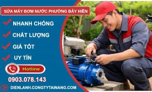 sửa máy bơm nước phường bảy hiền