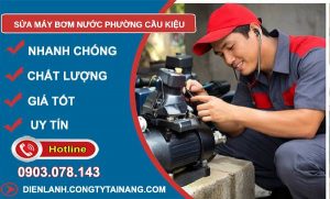 sửa máy bơm nước phường cầu kiệu giá rẻ