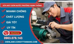 sửa máy bơm nước phường hạnh thông giá rẻ