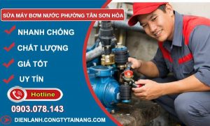 sửa máy bơm nước phường tân sơn hoà
