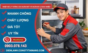 nhiệt độ lý tưởng của ngăn mát và ngăn đá là bao nhiêu