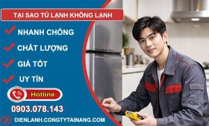 tại sao tủ lạnh không lạnh