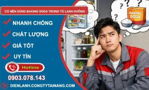 có nên dùng baking soda trong tủ lạnh không