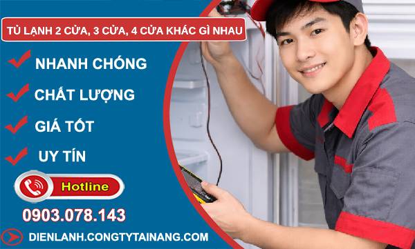 tủ lạnh 2 cửa 3 cửa khác gì nhau tìm hiểu