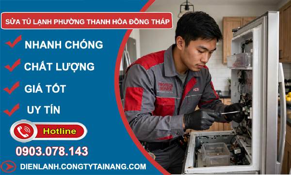 sửa tủ lạnh phường Thanh Hòa