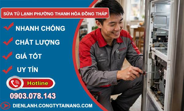sửa tủ lạnh Thanh Hòa
