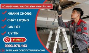 Sửa điện nước phường Bình Minh