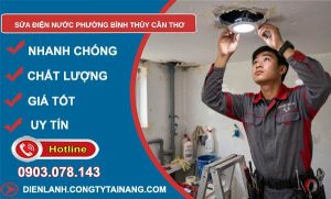 sửa điện nước phường Bình Thủy Cần Thơ