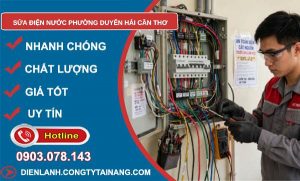 Sửa điện nước phường Duyên Hải Cần Thơ