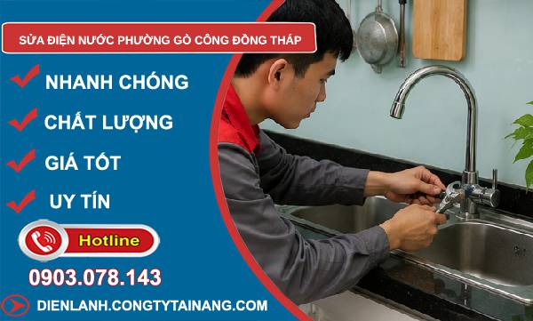 Sửa điện nước phường Gò Công Đồng Tháp
