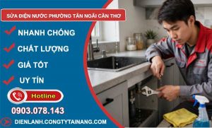 Sửa điện nước phường Tân Ngãi Cần Thơ