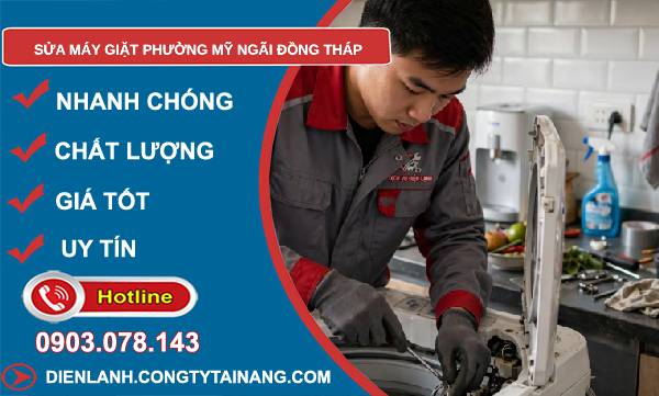 sửa máy giặt phường Mỹ Ngãi Đồng Tháp uy tín