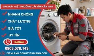 Sửa máy giặt phường Cái Vồn Cần Thơ