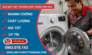 Sửa máy giặt phường Hoà Thuận Cần Thơ