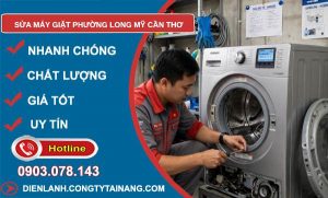 Sửa máy giặt phường Long Mỹ Cần Thơ uy tín