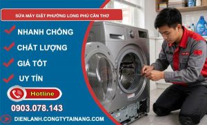 Sửa máy giặt phường Long Phú Cần Thơ