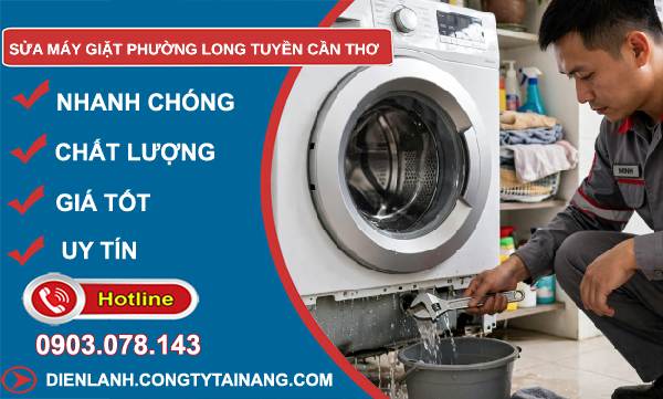 Sửa máy giặt phường Long Tuyền Cần Thơ