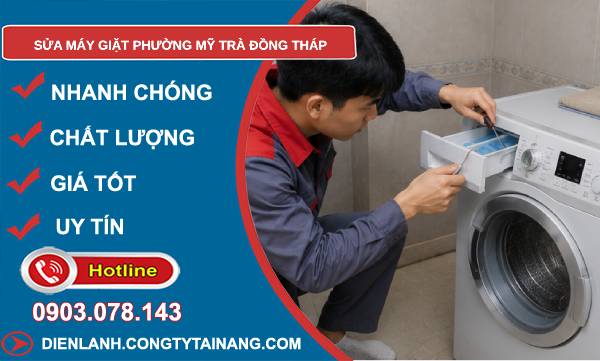 Sửa máy giặt phường Mỹ Trà Đồng Tháp uy tín