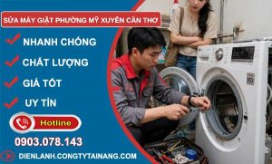 Sửa máy giặt phường Mỹ Xuyên Cần Thơ