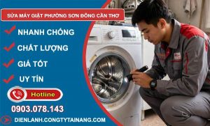 Sửa máy giặt phường Sơn Đông Cần Thơ