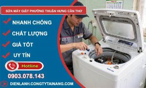 Sửa máy giặt phường Thuận Hưng Cần Thơ giá rẻ