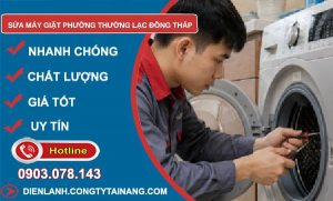 sửa máy giặt phường Thường Lạc Đồng Tháp giá rẻ