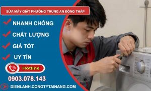 sửa máy giặt phường trung an đồng tháp giá rẻ