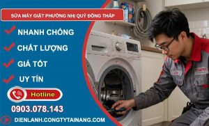 Sửa máy giặt phường Nhị Quý Đồng Tháp uy tín