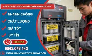 Sửa máy lọc nước phường Bình Minh Cần Thơ