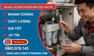 sửa máy lọc nước phường Bình Thủy Cần Thơ