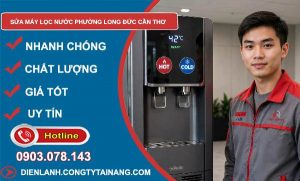 Sửa máy lọc nước phường Long Đức Cần Thơ