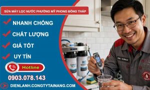 Sửa máy lọc nước phường Mỹ Phong Đồng Tháp uy tín