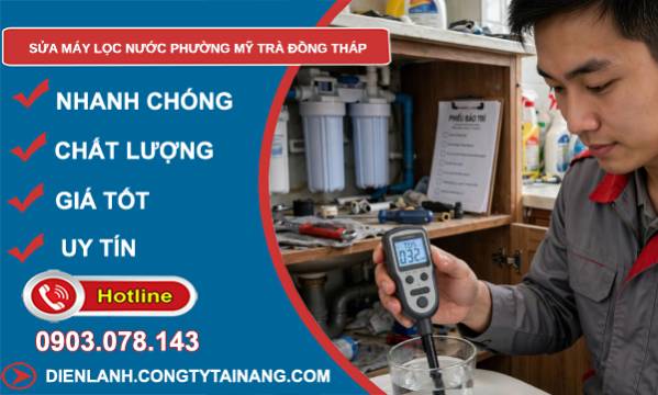 Sửa máy lọc nước phường Mỹ Trà Đồng Tháp