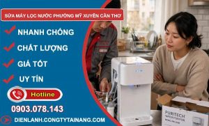 sửa máy lọc nước phường Mỹ Xuyên Cần Thơ