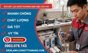 sửa máy lọc nước phường Ninh Kiều Cần Thơ