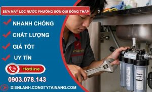 Sửa máy lọc nước phường Sơn Qui Đồng Tháp