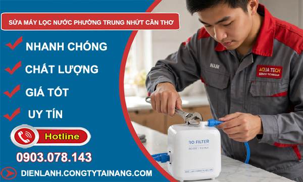 Sửa máy lọc nước phường Trung Nhứt