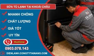 sửa tủ lạnh khoái châu giá rẻ
