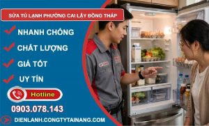sửa tủ lạnh phường Cai Lậy