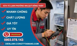 sửa tủ lạnh phường Nhị Quý Đồng Tháp