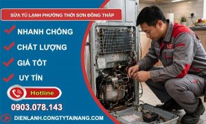 Sửa tủ lạnh phường Thới Sơn Đồng Tháp uy tín