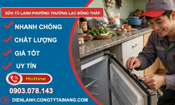 Sửa tủ lạnh phường Thường Lạc Đồng Tháp