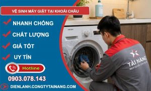 vệ sinh máy giặt tại khoái châu