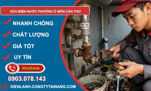 sửa điện nước Ô Môn