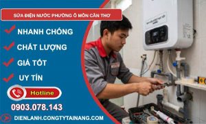 sửa điện nước phường Ô Môn Cần Thơ