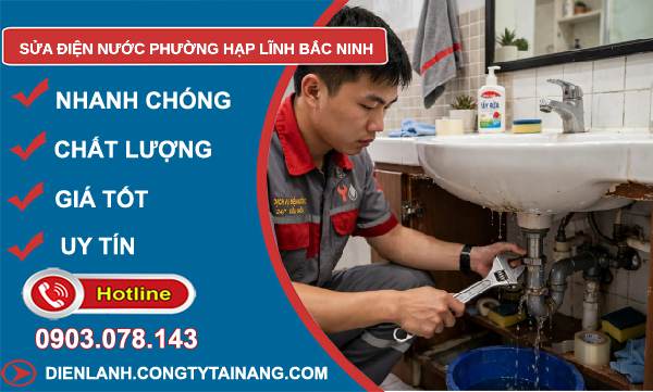 sửa điện nước Hạp Lĩnh