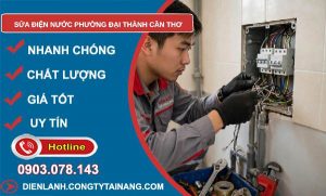 sửa điện nước phường Đại Thành Cần Thơ